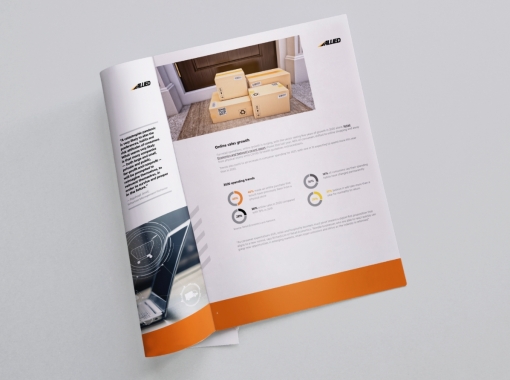 Allied Magazine mockup