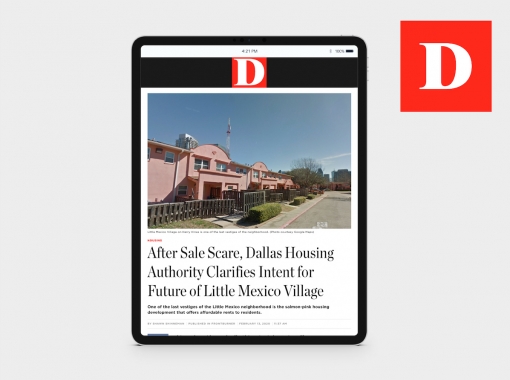 DHA iPad mockup