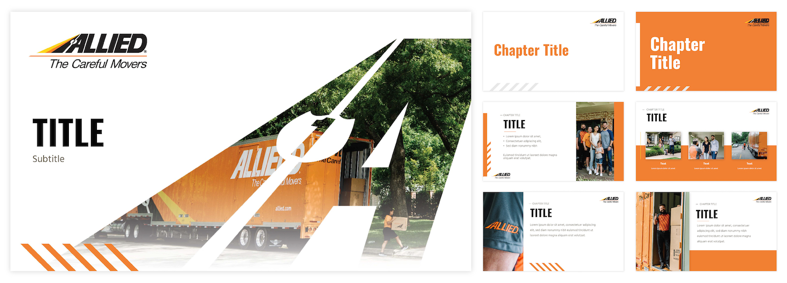 Allied PowerPoint template
