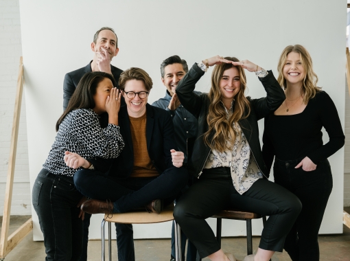 A funny photo of the CONNECTIVE leadership team.